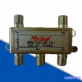 迈威MW-173(H)有线电视分支器一分三数字同轴插口3分支器开关插头