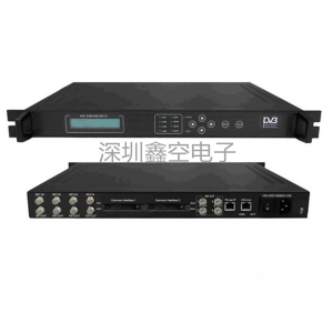SC-5219四路卫星大卡接收机4路DVB-S/S2射频信号数字电视前端系统处理加设备