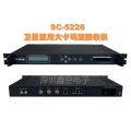 SC-5226卫星复用大卡码流接收机1路DVB-S/S2射频信号1路ASI输入TS流卡套解密