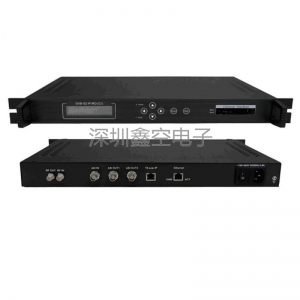 SC-5256卫星大卡码流接收机DVB-S/S2射频信号ASI输入TS流电视前端系统处理节目设备