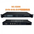 SC-5266卫星大卡码流接收机DVB-S/S2射频信号ASI输入数字电视前端系统节目设备